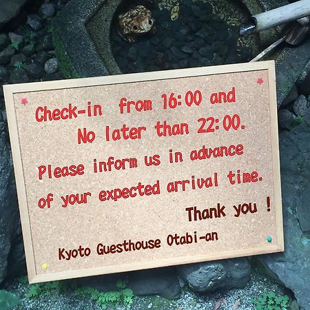 Kyoto Guesthouse Otabi-An Exterior foto