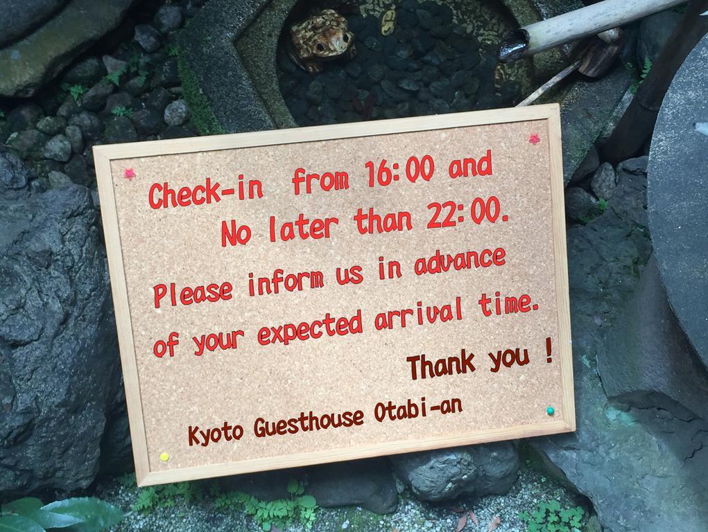 Kyoto Guesthouse Otabi-An Exterior foto